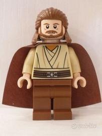 Lego Star wars Qui-Gon Jinn - Light Nougat Head