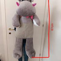Peluche grande ippopotamo