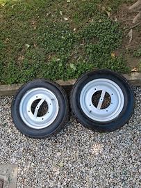 2 pneumatici invernali fiat 500 d'epoca