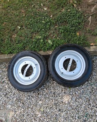 2 pneumatici invernali fiat 500 d'epoca