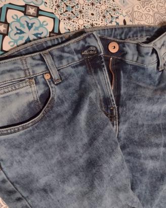 Jeans Dainese Denim Stone Slim Lady Light-Blue