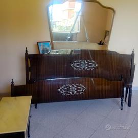 Testiera e pediera letto matrimoniale