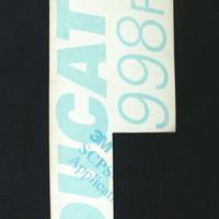 Adesivo mascheratura fiancata destra "Ducati 998r