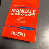 Manuale del termotecnico Hoepli - nuovo