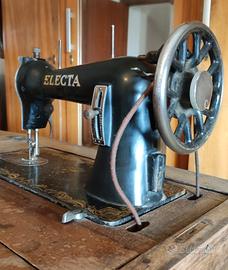 Macchina da cucire Electa epoca da restaurare 