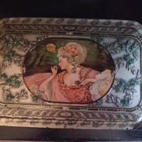 Scatola Latta Antica 