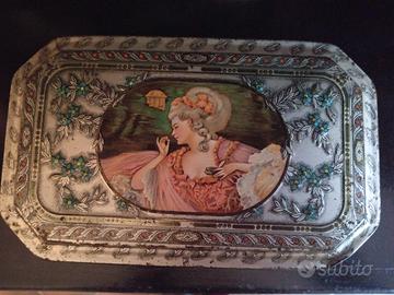 Scatola Latta Antica 