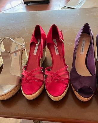 Scarpe donna n.63 paia in blocco