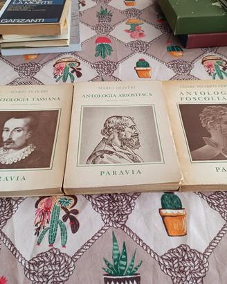 antologia tassiana, ariostesca e foscoliana