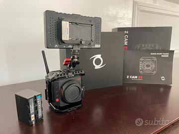 Z-cam e2 +cage e schermo