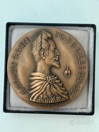 Medaglia commemorativa Alessandro Farnese