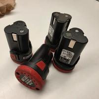 4 Batterie Parkside X12V Team PAPK 12 A4 2Ah