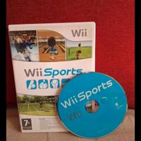 Gioco Wii Sports multilingue con manuale e custodi