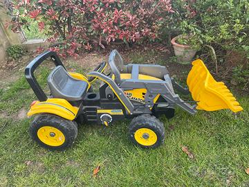 Trattore ruspa pedali peg perego