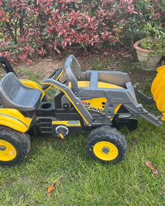 Trattore ruspa pedali peg perego