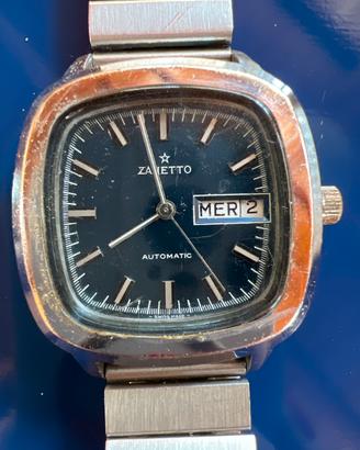 VintagZANETTO Automatic DayDateCassa TVAn70 Funzio