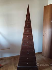 Cassettiera/mobile etnica vintage 