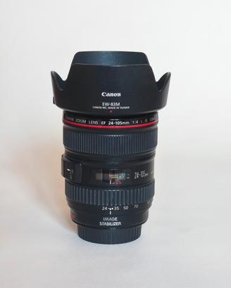 obiettivo Canon EF 24-105 F4 serie L usm