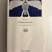 Primo Levi-L’altrui mesterie-prima edizione 1985