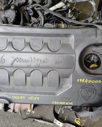 MOTORE FUNZIONANTE 198A2000 LANCIA DELTA 1.6 D. KW