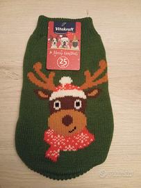 CAPPOTTINO NUOVO IN LANA PER CANE