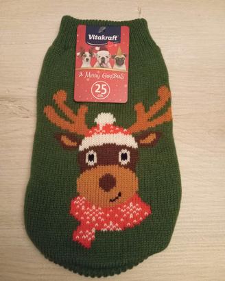 CAPPOTTINO NUOVO IN LANA PER CANE