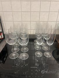 Set bicchieri cristallo 8 + 8