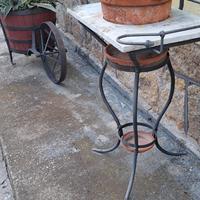 Toilette,lavandino,portfiori.