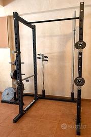 Rack Lacertosus professionale + bilancieri e oltre