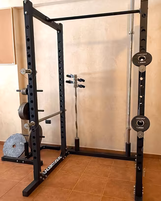 Rack Lacertosus professionale + bilancieri e oltre