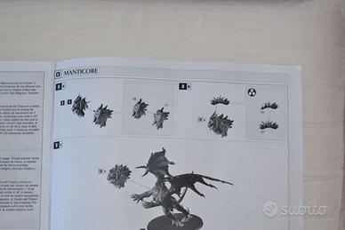 Bits manticora per Warhammer