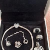 bracciale + charms Pandora 