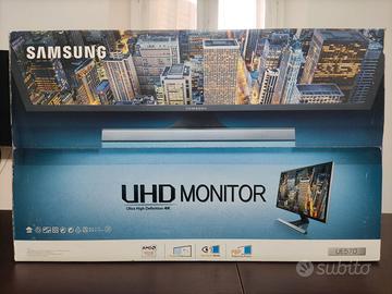 Monitor Samsung 28" + tastiera Logi e mouse Anker