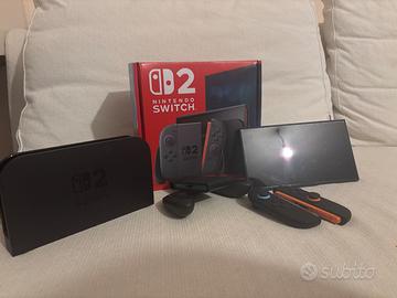 Switch 2 in garanzia 1 anno con scontrino