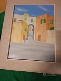 quadro borgo antico