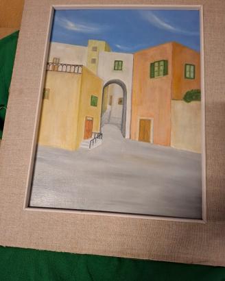 quadro borgo antico