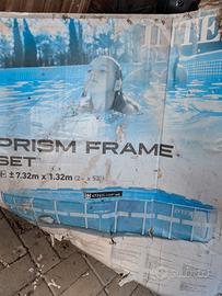 Piscina Intex Prism Frame rotonda 732x132 completa