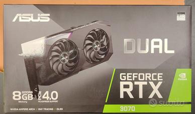 Asus Dual LHR RTX3070 OC 8GB DDR6