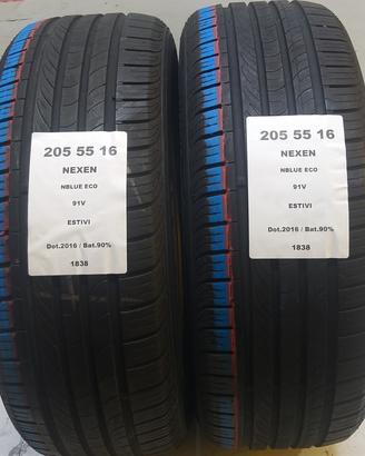 2 GOMME 205 55 16 NEXEN A1838