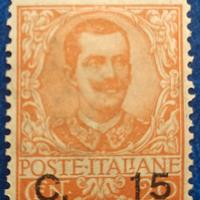 REGNO 1905 Floreale sovrastampati - Serie ordinari
