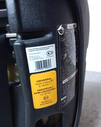 Kinderkraft Seggiolino Auto SAFETY FIX,