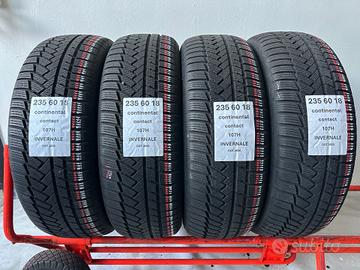 4 gomme 235 60 18 CONTINENTAL INVERNALE