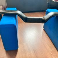 Piega manubrio in carbonio