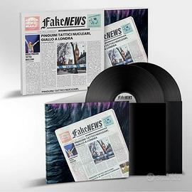 Fake News - 2 LP Nero (RIP) PINGUINI TATTICI NUCLE