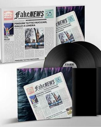Fake News - 2 LP Nero (RIP) PINGUINI TATTICI NUCLE