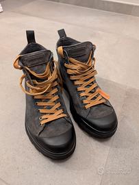 Panchic polacchino uomo in camoscio P03 grigio 42