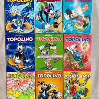 Lotto 9 Topolino 1995 consequenziali da 2071/2079