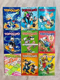 Lotto 9 Topolino 1995 consequenziali da 2071/2079