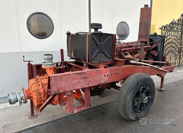 Gruppo motopompa diesel con motore Fiat 682