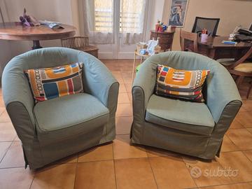2 poltroncine ikea 